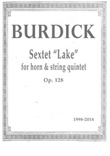 Sextet 'Lake' for horn and strings