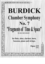Chamber Symphony No.7 'Fragments of Time & Space' - Score