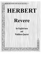 Revere for English horn and waldhorn quartet
