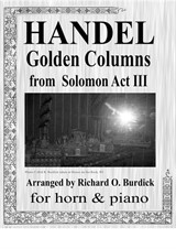 Golden Columns from Solomon Act III