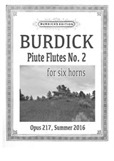 Piute Flutes No.2 for six horns
