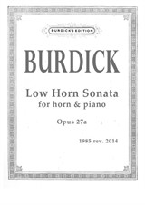 Low Horn Sonata
