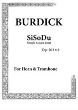 SiSoDu for horn and trombone