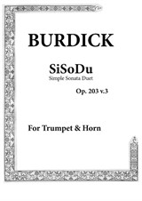 SiSoDu for trumpet and horn