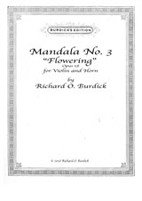 Mandala No.3 for horn and violin