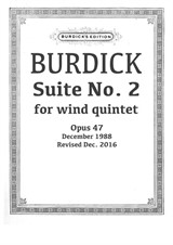 Suite No.2 for wind quintet