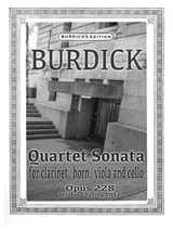 Quartet Sonata for clarinet, horn, viola and cello