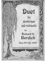 Duet for double bass and violoncello